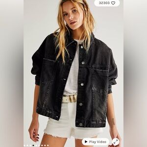 We The Free Opal Swing Denim Jacket